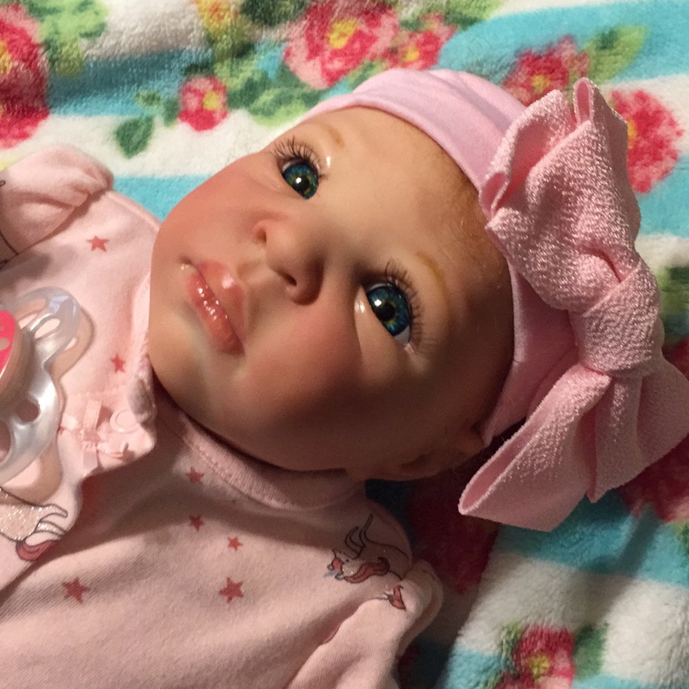 Reborn baby girl doll